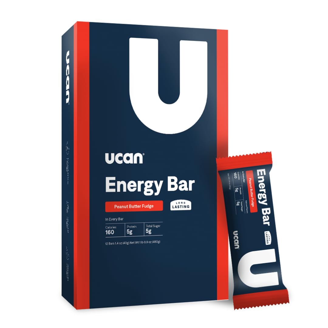 UCAN Energy Snack Bars, Peanut Butter Fudge, All