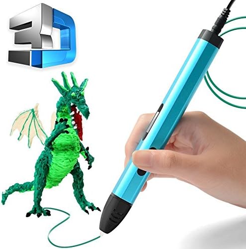 3D Pen 3D Printing Pen for Kids 3D Doodler Pen 3D Pen Set with Low Temperature 3D Pen Holder Includes Free 3D Pen Refills - works with PLA - ABS - PCL Filament