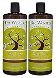 Dr. Woods Pure Tea Tree Liquid Castile Soap, 32