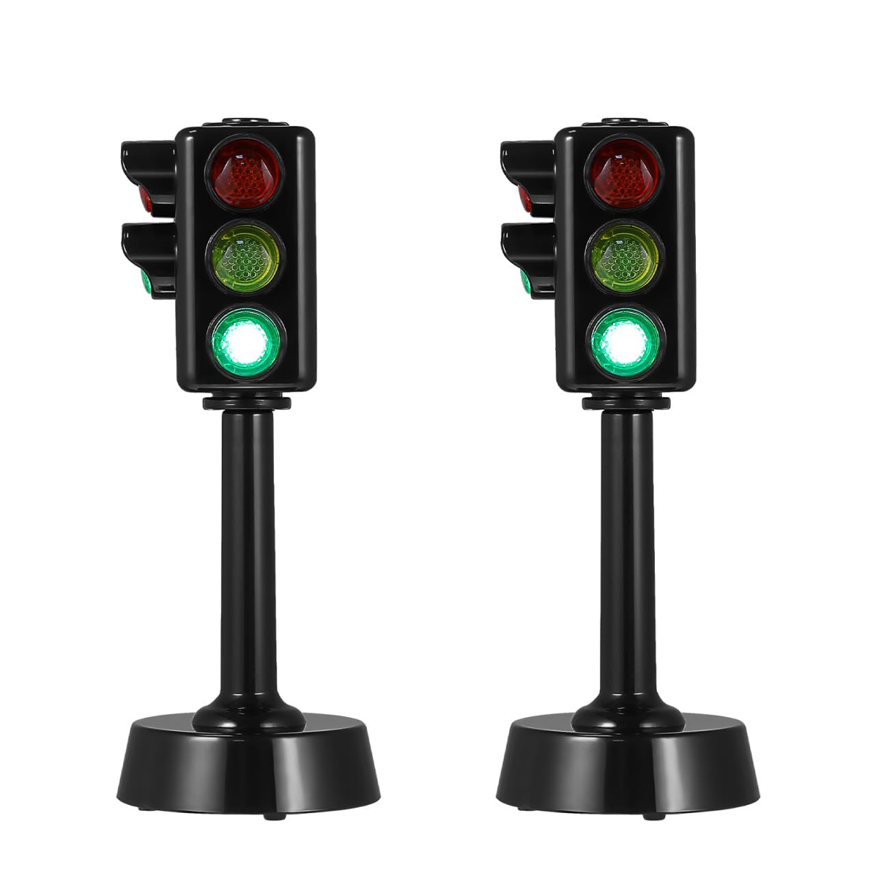 TOYANDONA 2Pcs Traffic Light Toy Funny Early Educational Toy Traffic Lights Model Toys Traffic Signal Toys Early Education Toy Traffic Model for Children