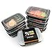 Meal Prep Haven Stackable Food Containers with Lids, Set of 7