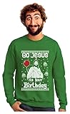 Tstars Jesus Birthday Funny Holiday Xmas Long