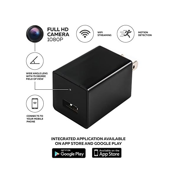 Hidden Camera USB Wall Charger Cool Stuff to Buy Online