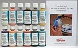 Duncan CNKIT-2 Concepts Underglaze Paint Set, 12 Best Selling Colors in 2 Ounce Bottles with Free How To Paint Ceramics Book
