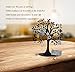 ZEYU HOME Jewelry Tree Stand Metal Jewelry Organizer Holder Display for Earrings Bracelets Necklaces (Black)