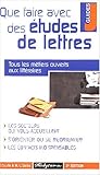 Image de Que faire avec des études littéraires ?