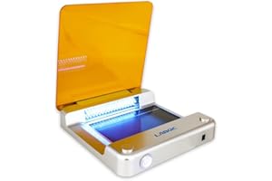 iDili DC 24V 1A Blue Light Gel Cutter Laboratory LED Blue Light Ultra-Thin Gel Imaging Nucleic Acid Protein UV Projector