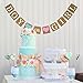 EBOOT Baby Shower Decorations Boy or Girl Banner Gender Reveal Bunting Flag Baby Gender Show Party Favors Pregnancy Announcement