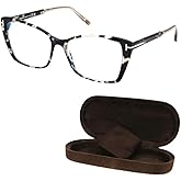 Tom Ford FT5893-B Butterfly Shape Eyeglass Frame + Bundle With eSHADES Eyewear Cleaning Kit