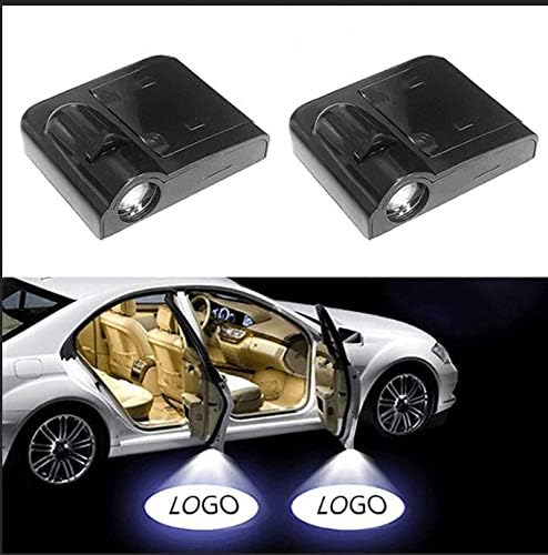 SHIYM-YBD, Puerta 1PCS llevó Agradable del Coche proyector de la ...