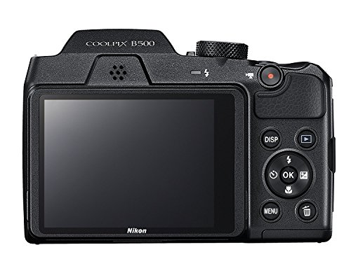 Nikon-COOLPIX-B500-16MP-40x-Optical-Zoom-Digital-Camera-Bundle-w-Batteries-Cap-Cables-and-More-Black