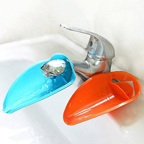 Kqpoinw 2pcs/lot Faucet Extender Bathroom Sink Handle Extender for Promote Children Kids Toddlers Washing Hands
