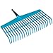Gardena 3101 Combisystem 17-Inch Plastic Lawn Rake Head