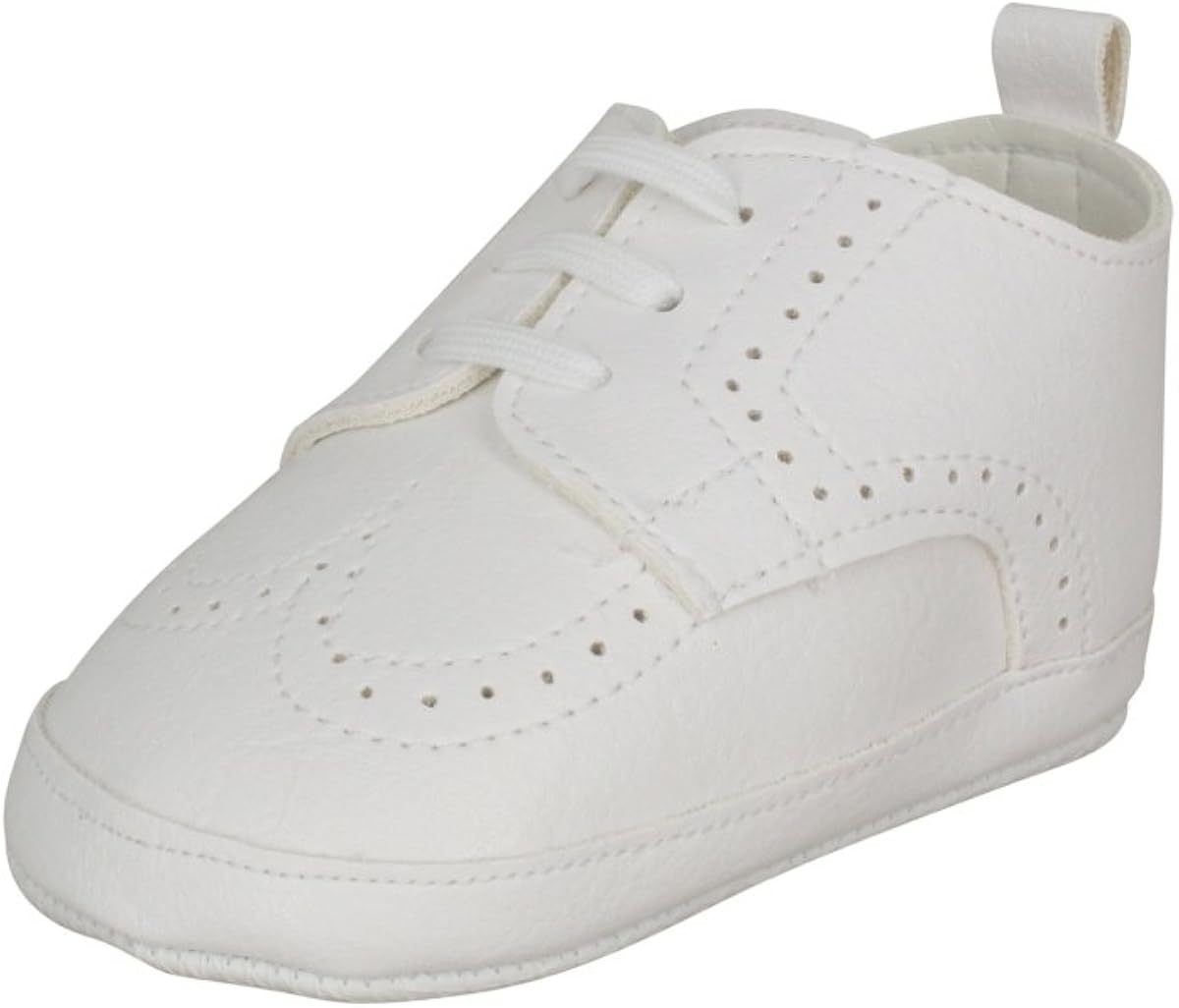chaussure blanche bapteme garçon