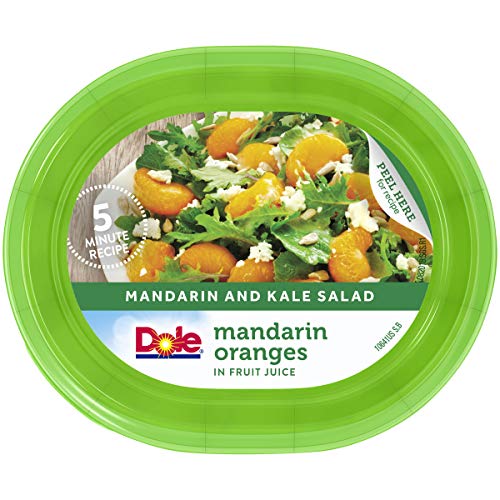 Dole Fridge Packs, Mandarin Oranges in Fruit Juice, Clear Snap & Store Container, 15 Ounce (Pack