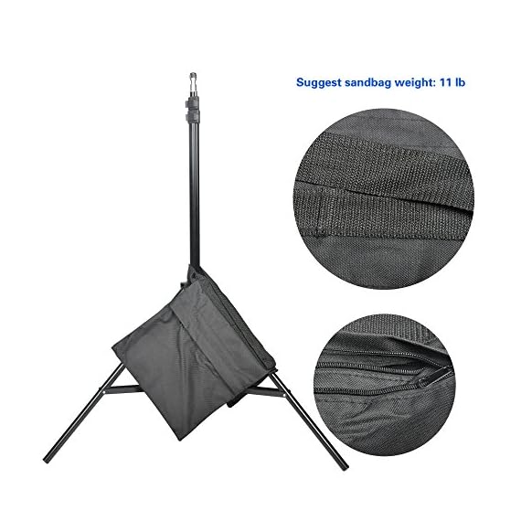 Emart Photo Video Studio 10Ft Adjustable Background Stand Backdrop