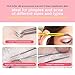 Blackhead Remover Pimple Extractor,Pimple Popper Tool Comedone Extractor Kit for Whitehead,Blemish and Splinter Acne