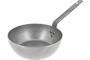 DeBuyer Mineral B Element Country Chef Pan, 9.4-Inch Round