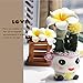 Women's Hawaiian Plumeria Flower Hair Clip Wedding Bridal Hairpin Barrette Hair Accessories - 10 Pieces