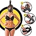 SeaTouch Premium Full Face Snorkeling Mask Black for Man and Women Easybreath Snorkeling Mask (SM - Small, Bag)
