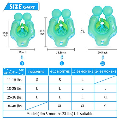 image for LAYCOL Baby Swimming Float Inflatable Baby Pool Float Ring Newest add 