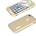 HKW iPhone 7 Plus Case Hybrid Heavy Duty Shockproof Full-Body Protective Case with Dual Layer [Hard PC+ Soft Silicone] Impact Protection for Apple iPhone 7 Plus 5.5 Inch - Gold (MA1852)