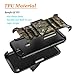 iPhone 5 / 5S / SE Case, Circlemalls [Combo Holster] Built-in Kickstand Bundled with [HD Screen Protector] Hybird Shockproof and Stylus Pen for iPhone 5 / iPhone 5S / iPhone SE (Camo)