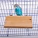 Natural Wood Pet Parrot Perch Stand for Bird Cage，Small Animals Platform Shelf Paw Grinding Stick Wooden Chewing Toys Cage Playpen Accessories，Play Exercise Gym Toys for Parakeet Conure Hamster Mousethumb 4