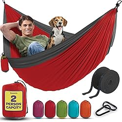 Durable Hammock 500 lb Capacity - Lightweight Nylon