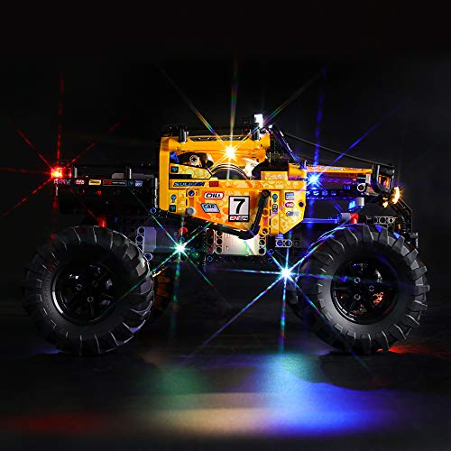 BRIKSMAX Led Lighting Kit for Technic 4X4 X-treme Off-Roader