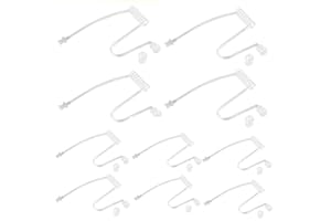 KCTIN 10pcs Replacement Acoustic Coil Tube for Motorola Baofeng Kenwood Walkie Talkie Radio Earpieces and Two Way Radios Headset
