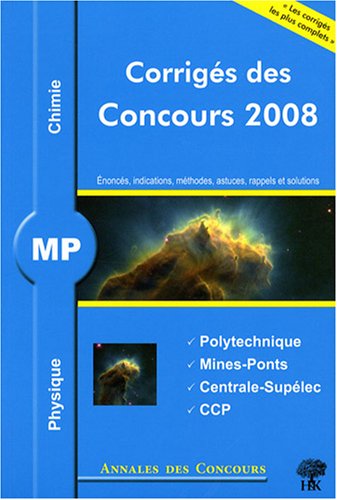 Physique et chimie, MP