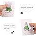 GTHER Cactus Notepad, Cactus Sticky Note Self Stick Self-Adhesive Cute Notes Notepads Posted Writing Pads Stickers Paper (4 Pads, Cactus)