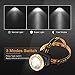 Solar Rechargeable LED Headlamp with Power Bank,SGODDE Super Bright 3 Modes Waterproof Head torch Headlight,Adjustable Elastic Headband for Outdoor Hiking Camping Fishing Cycling Running Walking