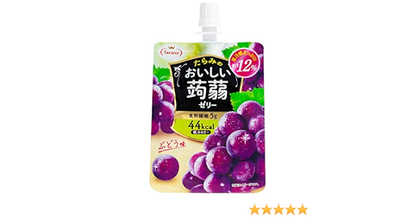 Amazon Com Tarami Delicious Konjac Jelly Grapes Taste 150gx6 Pieces Grocery Gourmet Food
