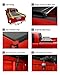 MaxMate Soft Tri-Fold Truck Bed Tonneau Cover for 2007-2013 Chevy Silverado/GMC Sierra 1500; 2007-2014 2500 HD 3500 HD | Fleetside 6.5' Bed