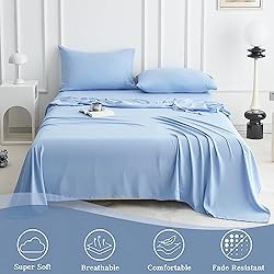 Soft Breathable King Sheet Set - Luxury Brushed Bed