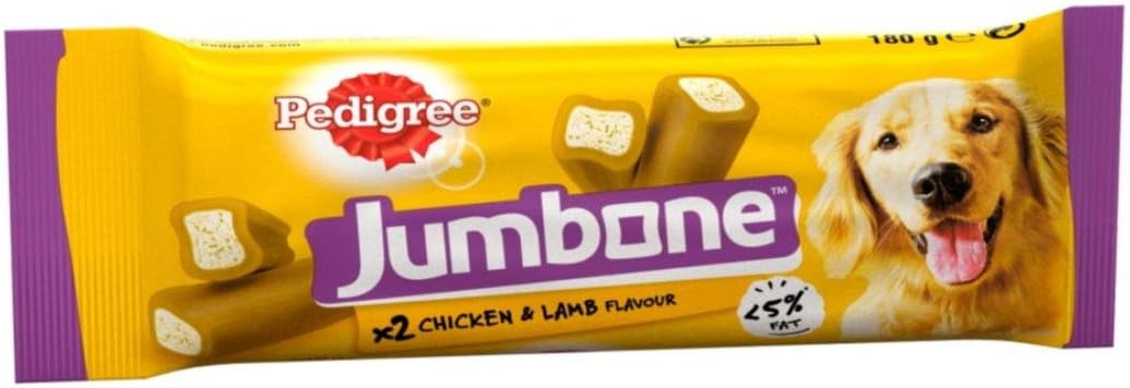 Mars Pet Things Pedigree Jumbone Small Dog Chicken & Lamb 4pc (Pack of 8)