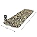 Klymit Static V Inflatable Sleeping Pad for Camping, Lightweight Hiking and Backpacking Air Bed, 2.5 Inch Thick, King's Desert Shadow