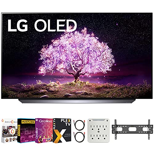 LG OLED65C1PUB 65 Inch 4K Smart OLED TV with AI