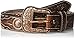 ARIAT Men's Copper Concho Ostrich Western Belt