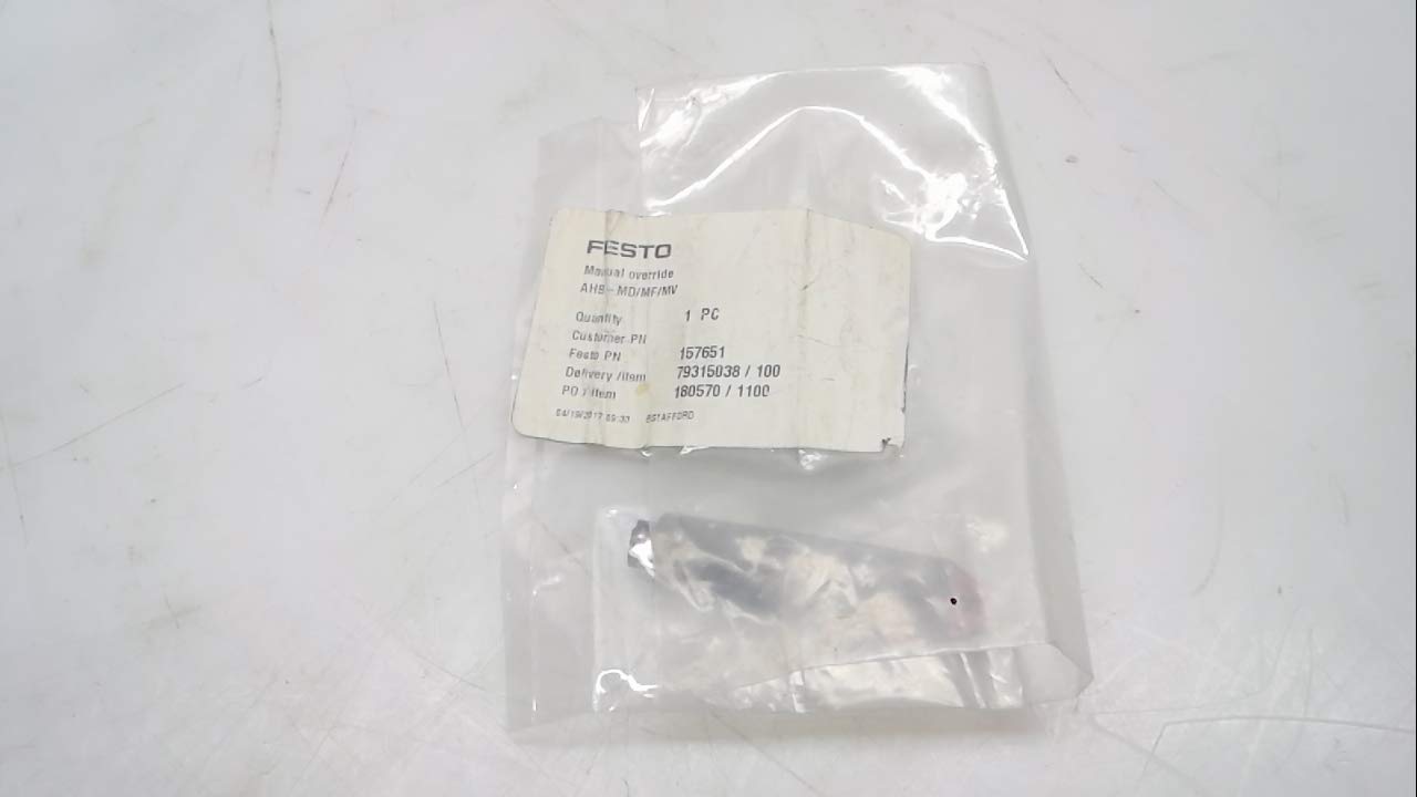 Festo AHB-MD/MF/MV Manual Override