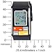 Casio Women's LDF50-1CF Pop Tone Black Digital Watch