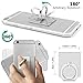 Cell Phone Holder, 4 Pack SENHAI Universal Smartphone Ring Grip Stand Car Mounts for iPhone, Ipad, Samsung HTC Nokia Smartphones, Tablet (2 Black, 2 Sliver)