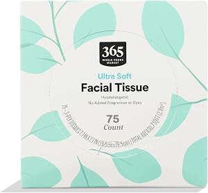 365 by Whole Foods Market Bamboo Facial Tissue Cube, 75 CT