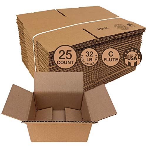 Cardboard Shipping Boxes, 9x6x4 Inch, Pack of 25 Pricepulse
