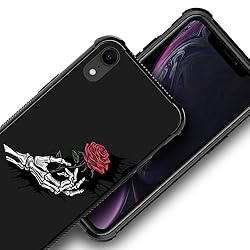 CARLOCA Compatible with iPhone XR Case,Skull Hand