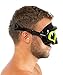 Cressi Pano 3 & Supernova Dry Mask & Snorkel Kits, Black/Lime