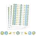 Rubber Ducky Bubble Bath Baby Shower Favor Stickers for Hershey Kisses (Set of 324)