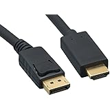 Cablelera 4K DisplayPort to HDMI Cable (ZC2520MM-03)
